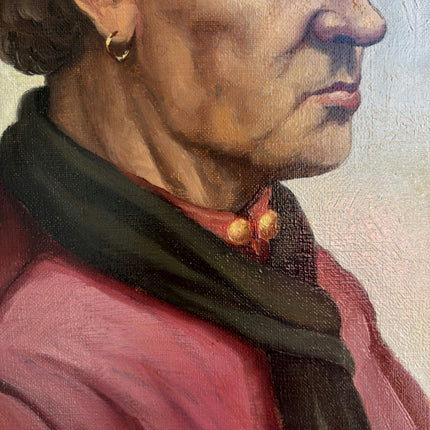 Traditional Portrait Oil Painting "Elderly Man" Refined Art Holland Art Shop