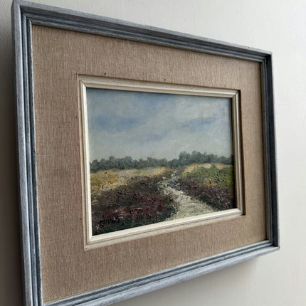 Expressive Landscape Oil Painting "Framed Painting" Traditional Small Art Holland Art Shop