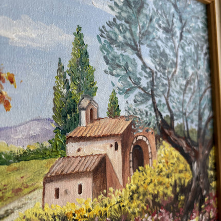 Traditional Landscape Oil Painting "Framed Painting" Timeless Small Artwork Holland Art Shop