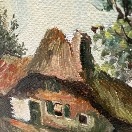 Elegant Still Life Oil Painting "Canvas Frame" Handcrafted Small Art Holland Art Shop