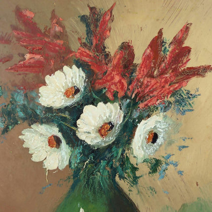 Fine Oil Painting Flowery Still Life "Floral Arrangement" Figurative Small Art Holland Art Shop