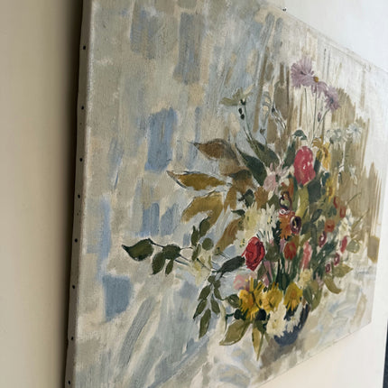 Elegant Floral Still Life Oil Painting "Flower Bouquet" Classic Large Art Holland Art Shop