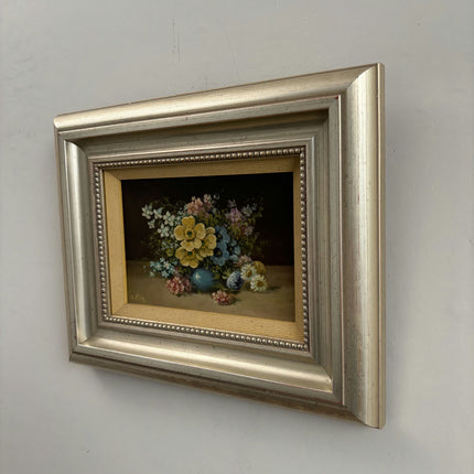 Rustic Flowery Still Life Oil Painting "Framed Painting" Refined Small Artwork Holland Art Shop