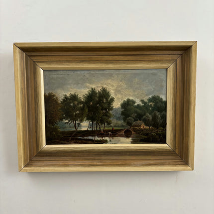 Timeless Landscape Oil Painting "Framed Painting" Handcrafted Art Holland Art Shop
