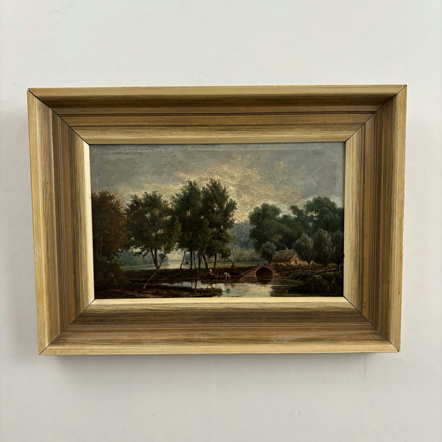 Timeless Landscape Oil Painting "Framed Painting" Handcrafted Art Holland Art Shop