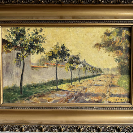 Handcrafted Landscape Oil Painting "Ornate Frame" Traditional Artwork Holland Art Shop
