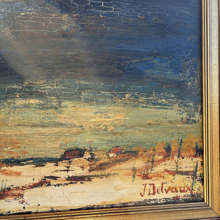 Timeless Winter Landscape Oil Painting "Gilded Frame" Classic Large Art Holland Art Shop