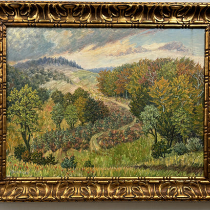 Detailed Landscape Oil Painting "Autumn Trees" Timeless Belgique Art Holland Art Shop