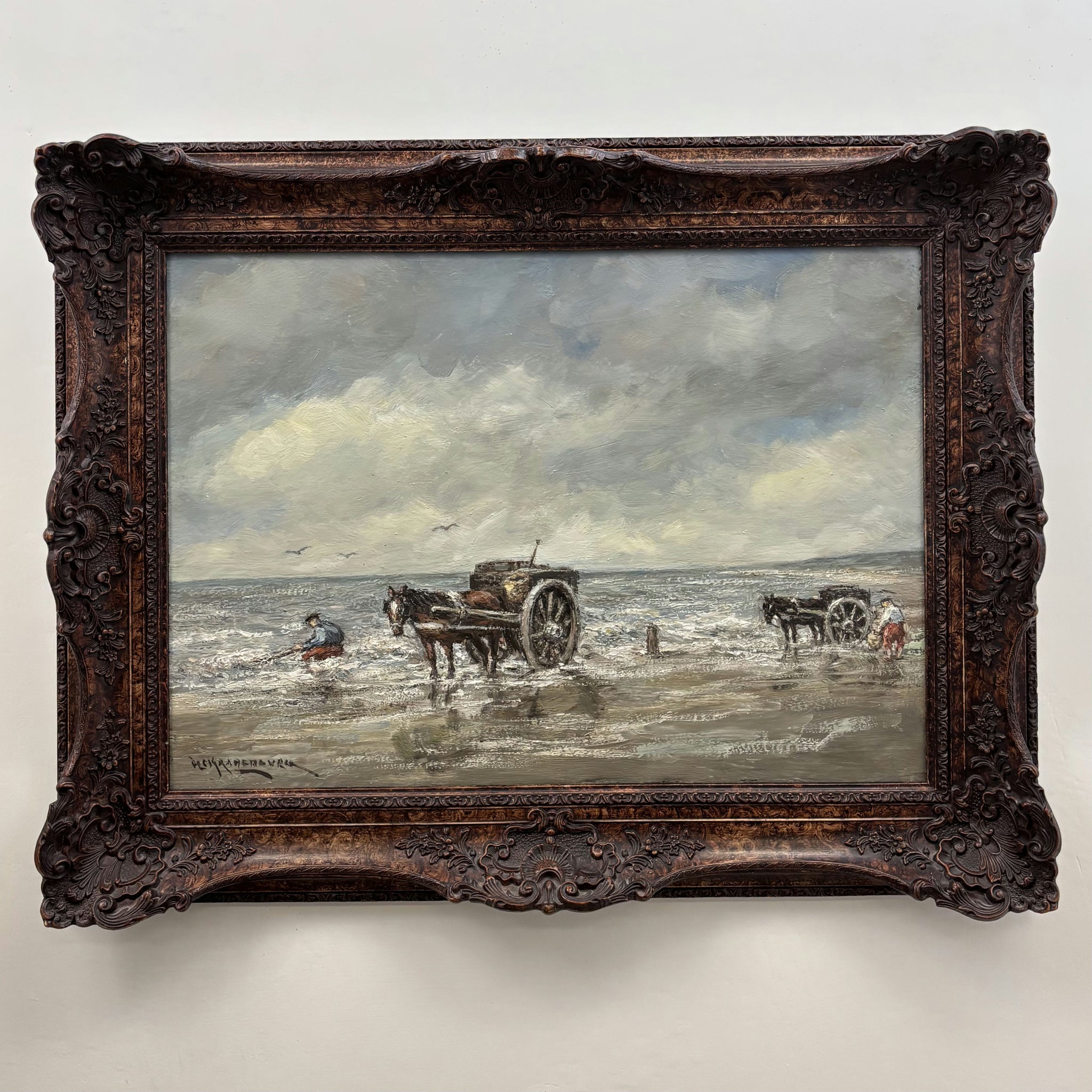Original Seascape Oil Painting 