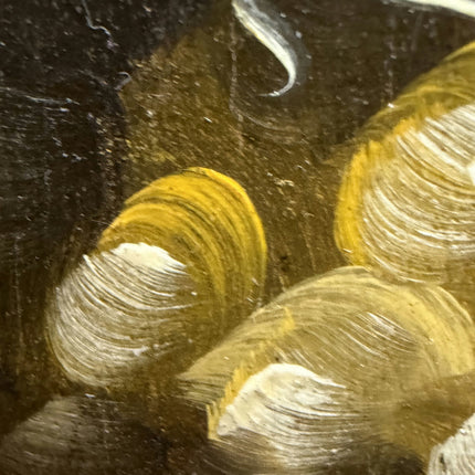 Handcrafted Still Life Oil Painting "Grapes Cluster" Timeless Small Artwork Holland Art Shop