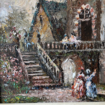 Original Cityscape Oil Painting "Framed Painting" Handcrafted Art Holland Art Shop