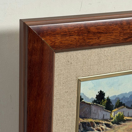 Timeless Landscape Oil Painting "Framed Painting" Refined Small Art Holland Art Shop