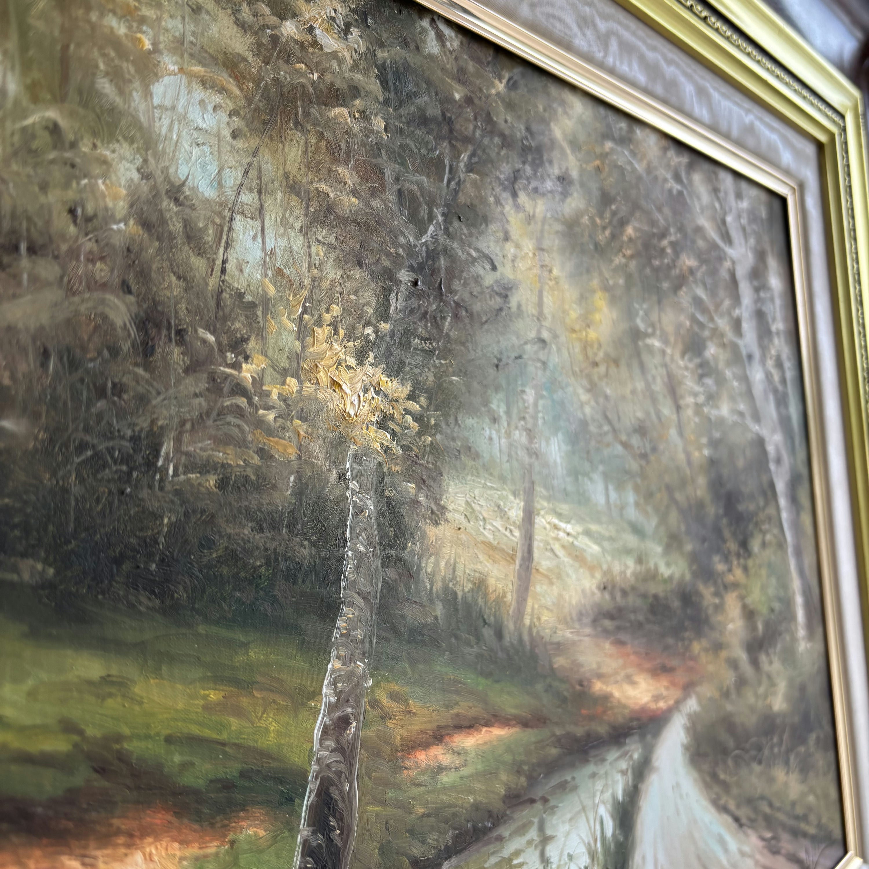 Classic Landscape Oil Painting 