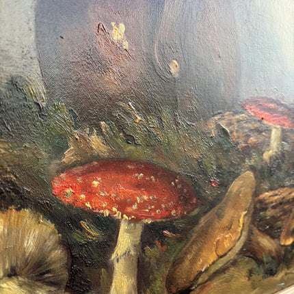 Rustic Still Life Oil Painting "Mushroom Still-Life" Authentic Art Holland Art Shop