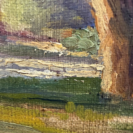 Traditional Still Life Oil Painting "Framed Backboard" Elegant Small Art Holland Art Shop