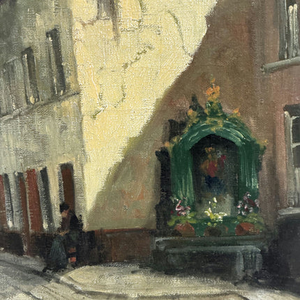 Traditional Cityscape Oil Painting "Framed Painting" Timeless Artwork Holland Art Shop