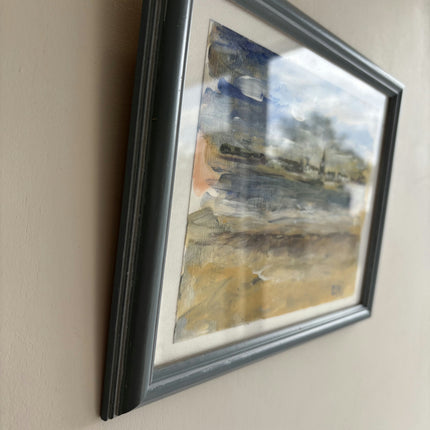 Traditional Seascape Oil Painting "Framed Painting" Elegant Small Artwork Holland Art Shop