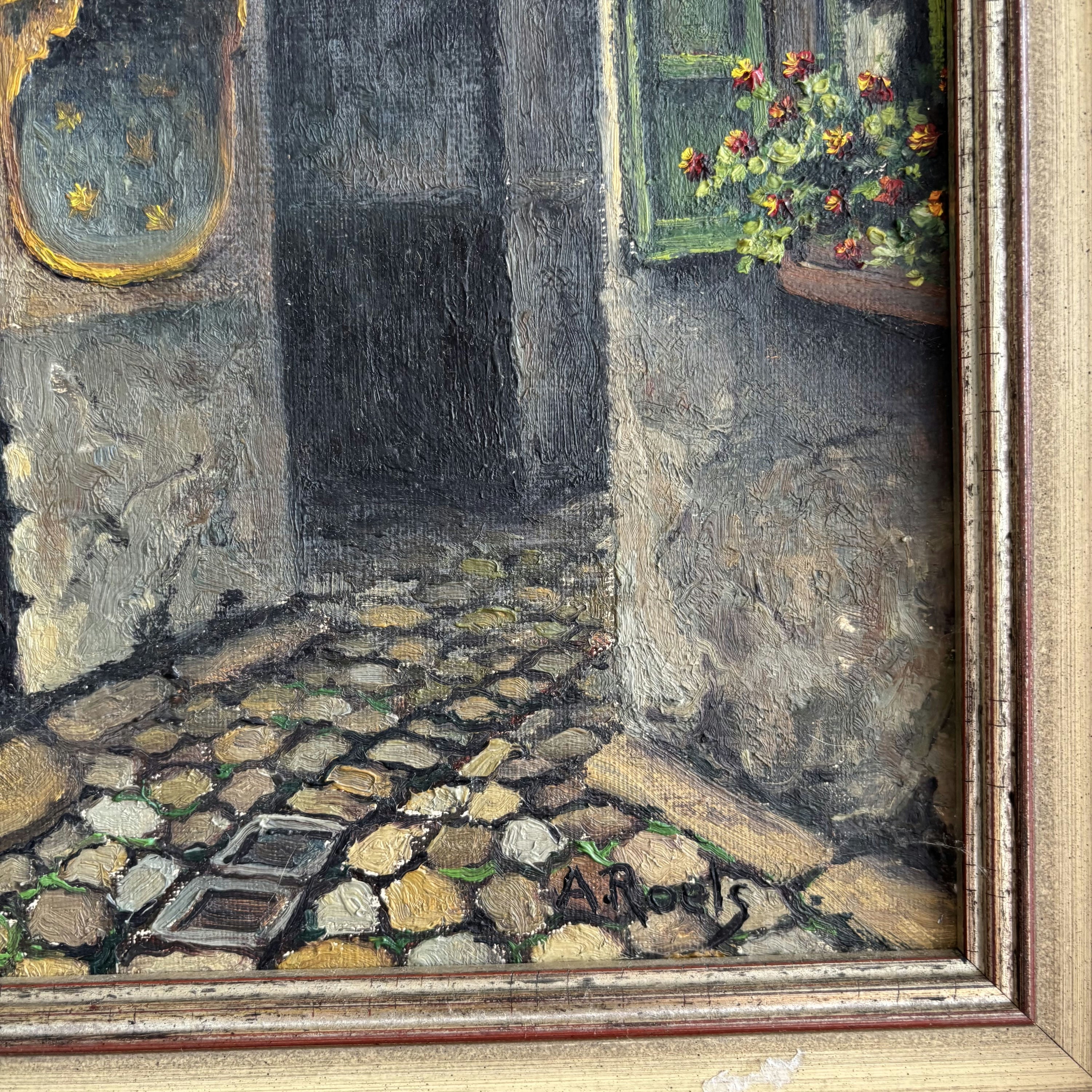 Original Cityscape Oil Painting 