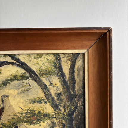 Classic Landscape Oil Painting "Thatched Cottage" Timeless Art Holland Art Shop