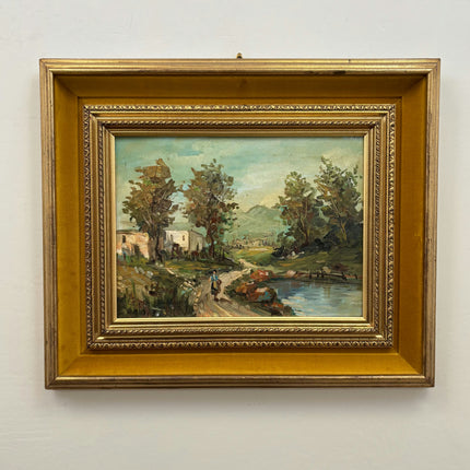 Timeless Landscape Oil Painting "Framed Painting" Handcrafted Art Holland Art Shop