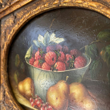 Fine Oil Painting Still Life "Fruit Bowl Arrangement" Authentic Small Artwork Holland Art Shop