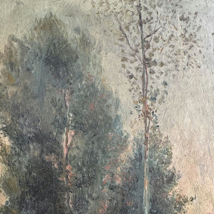 Rustic Landscape Oil Painting "Tall Tree" Classic Artwork Holland Art Shop