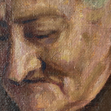 Marvelous Oil Painting Portrait "Sewing Woman" Wonderful Medium Artwork Holland Art Shop