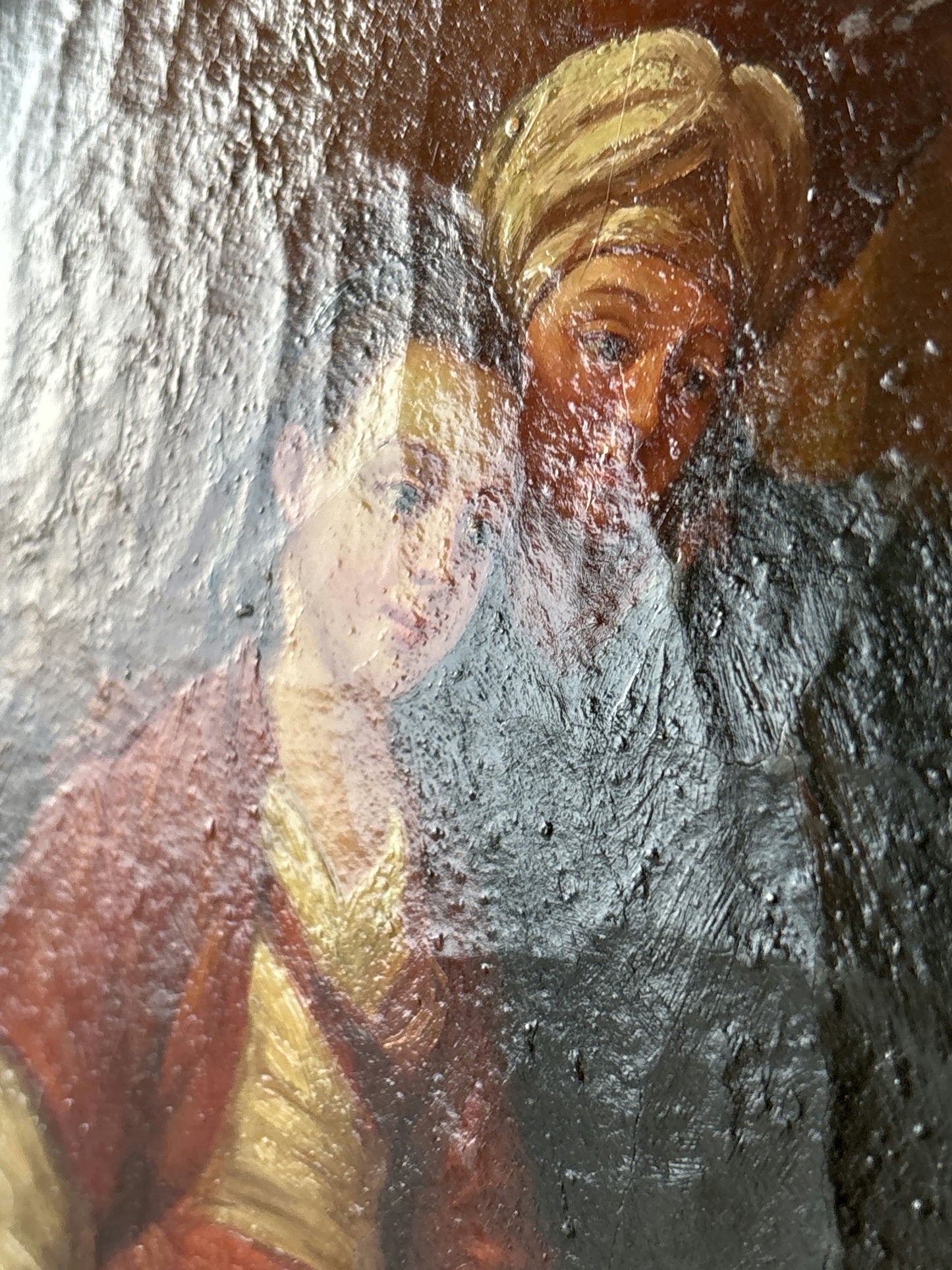 Authentic Oil Painting Figurative "Wise Old Man" Remarkable Medium Artwork