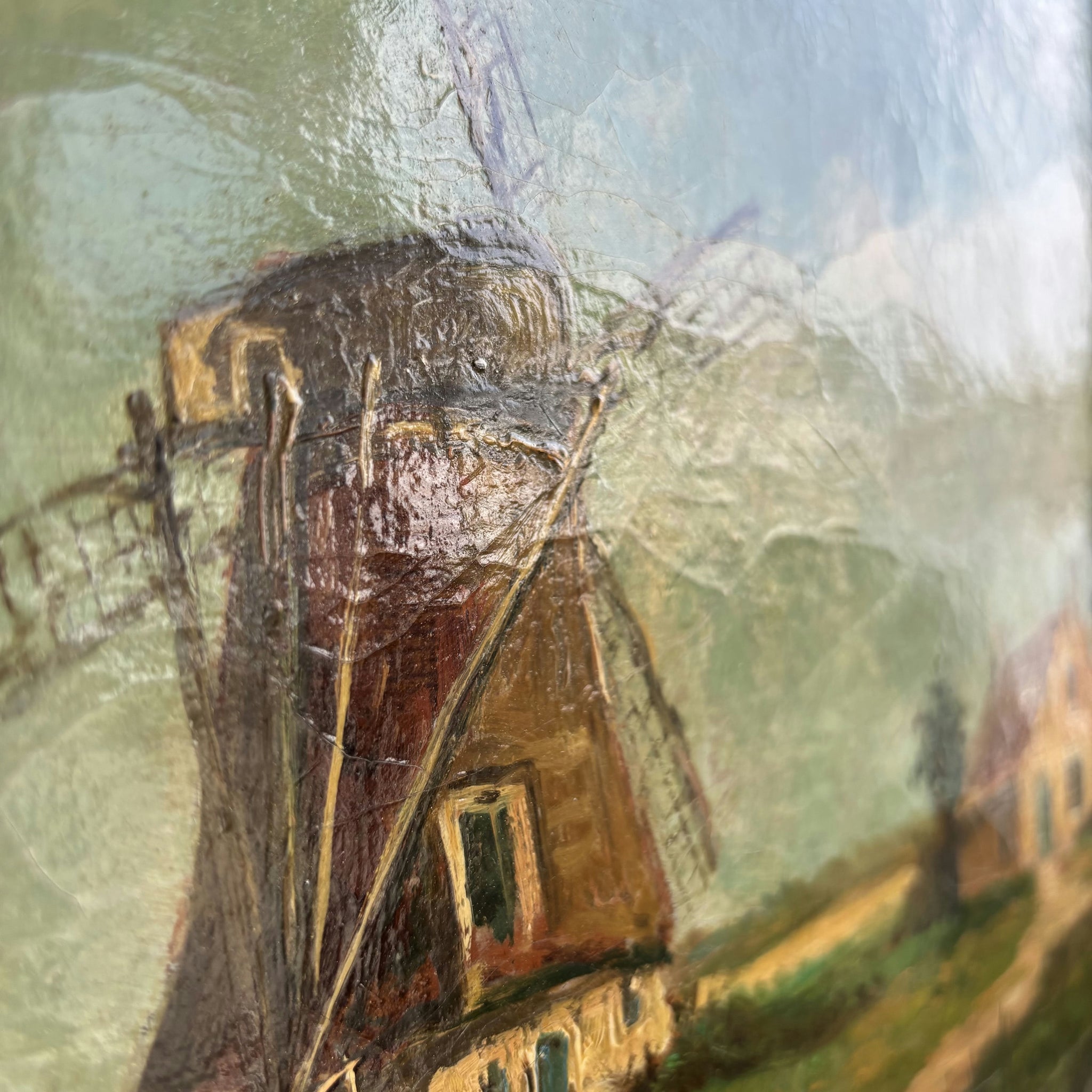Handcrafted Landscape Oil Painting 