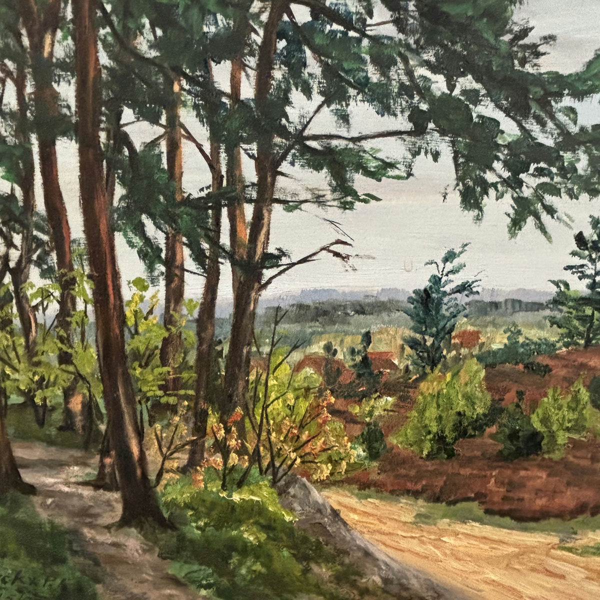 Elegant Landscape Oil Painting 