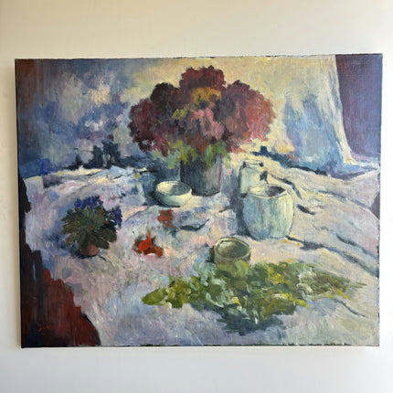 Traditional Floral Still Life Oil Painting "Flower Vase" Timeless Dutch Art Holland Art Shop