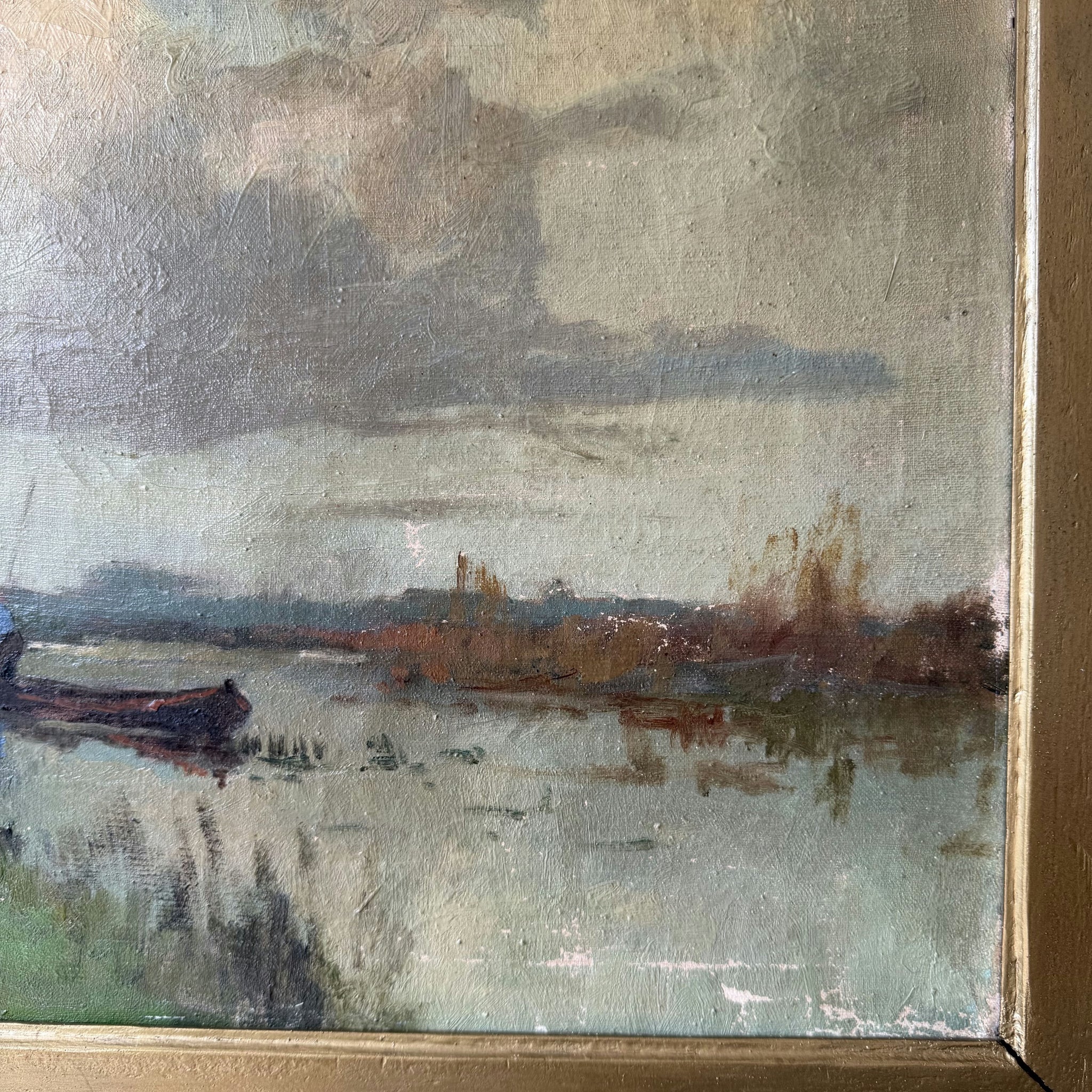 Authentic Seascape Oil Painting 