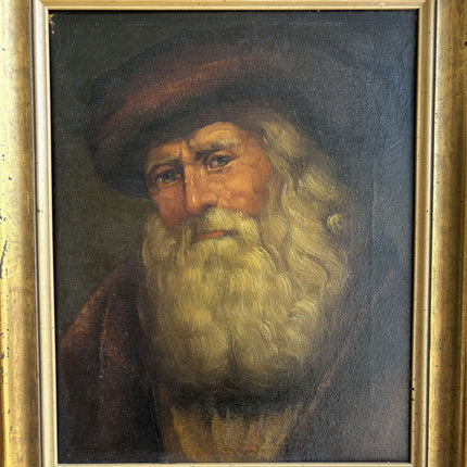 Classic Portrait Oil Painting "Bearded Man" Timeless Small Artwork Holland Art Shop