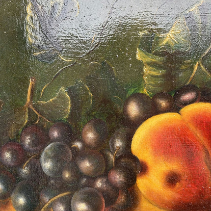 Handcrafted Still Life Oil Painting "Peach Fruit" Original Art Holland Art Shop