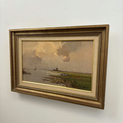 Classic Seascape Oil Painting "Sailing Boat" Elegant Artwork Holland Art Shop