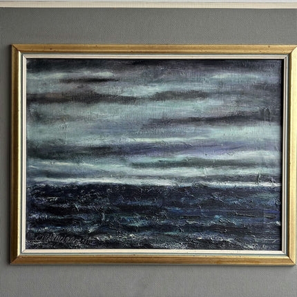 Original Seascape Oil Painting "Framed Seascape" Refined Art Holland Art Shop