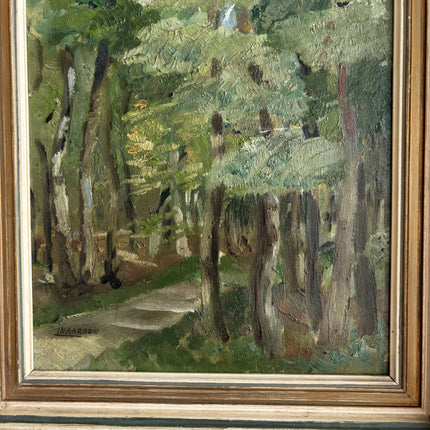 Original Landscape Oil Painting "Framed Painting" Handcrafted French Artwork Holland Art Shop