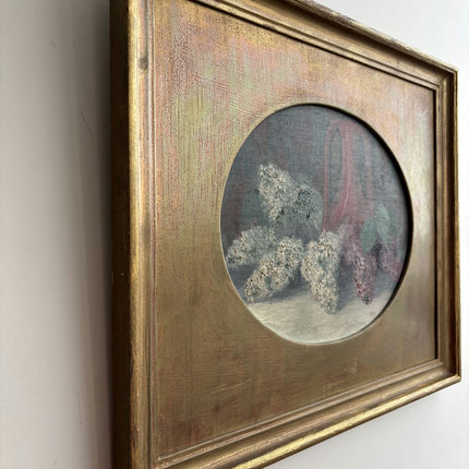 Leopold Smetana 1929 Floral Still Life Oil Painting "Flower Bouquet" Artwork Holland Art Shop