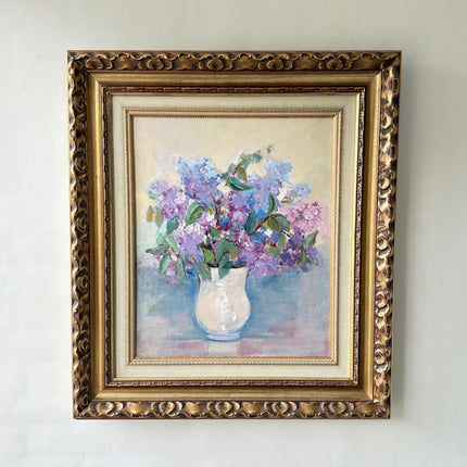 Vintage Floral Still Life Oil Painting "Vase Flowers" Timeless Artwork Holland Art Shop