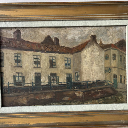 Traditional Cityscape Oil Painting "Framed Painting" Original Artwork Holland Art Shop