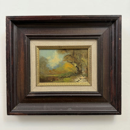 Rustic Still Life Oil Painting "Framed Panel" Detailed Small Artwork Holland Art Shop