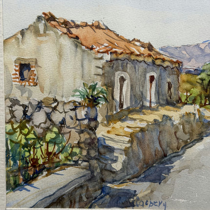 Timeless Landscape Water Colour "Ornate Frame" Classic Artwork Holland Art Shop
