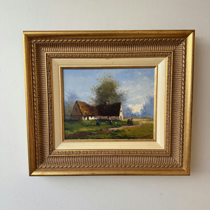 Classic Landscape Oil Painting "Gilded Frame" Timeless Artwork Holland Art Shop