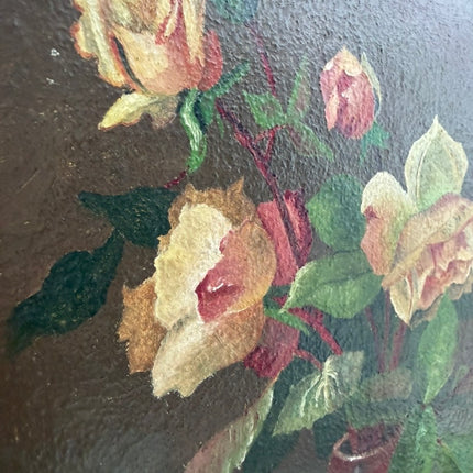Expressive Floral Still Life Oil Painting "Blue Vase" Original Artwork Holland Art Shop