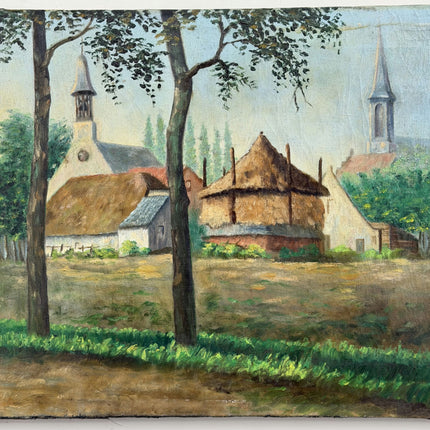 Vintage Still Life Oil Painting "Cardboard Backing" Traditional Art Holland Art Shop