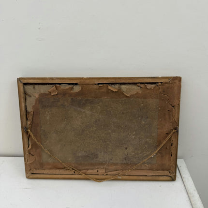 19th Century Antique Landscape Oil Painting "Framed Painting" Small Art Holland Art Shop