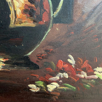 Handcrafted Floral Still Life Oil Painting "Flower Vase" Refined Art Holland Art Shop