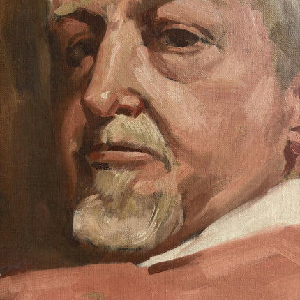 Traditional Portrait Oil Painting "Bearded Man" Detailed Artwork Holland Art Shop