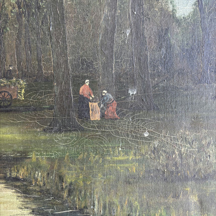 Traditional Landscape Oil Painting "Tall Trees" Classic Art Holland Art Shop