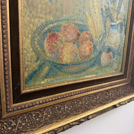 Antique Floral Still Life Oil Painting "Flower Vase" Traditional België Artwork Holland Art Shop